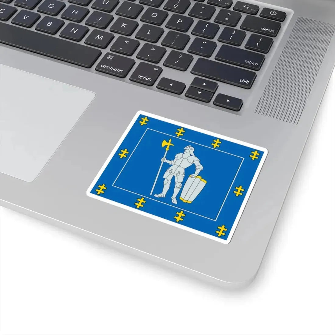 Alytus County flag (Lithuania) STICKER Vinyl Kiss-Cut Decal - The Sticker Space