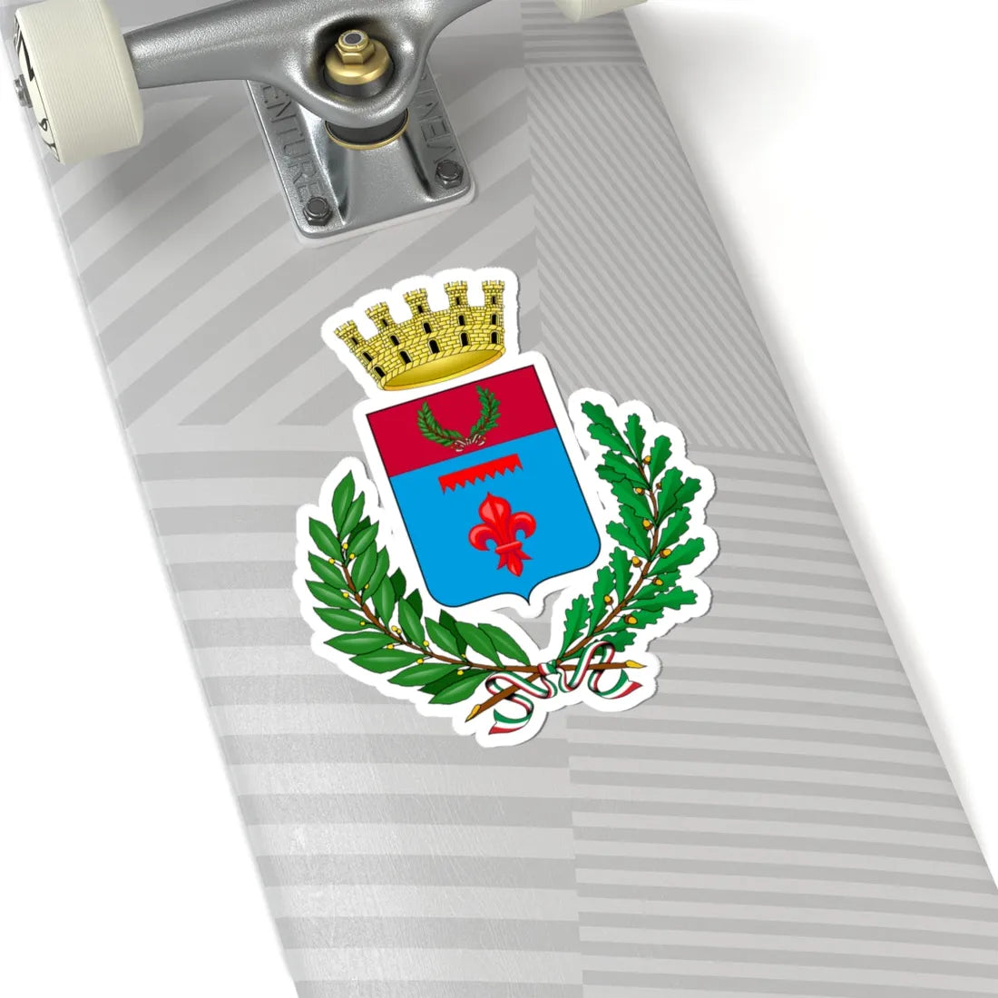 Alzano Lombardo-Stemma (Italy) (Coat of Arms) STICKER Vinyl Kiss-Cut Decal - The Sticker Space