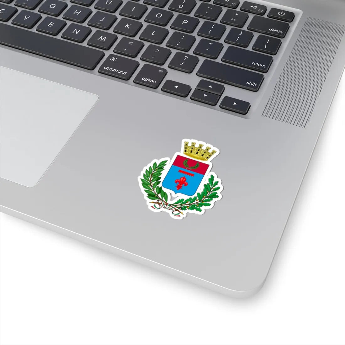 Alzano Lombardo-Stemma (Italy) (Coat of Arms) STICKER Vinyl Kiss-Cut Decal - The Sticker Space