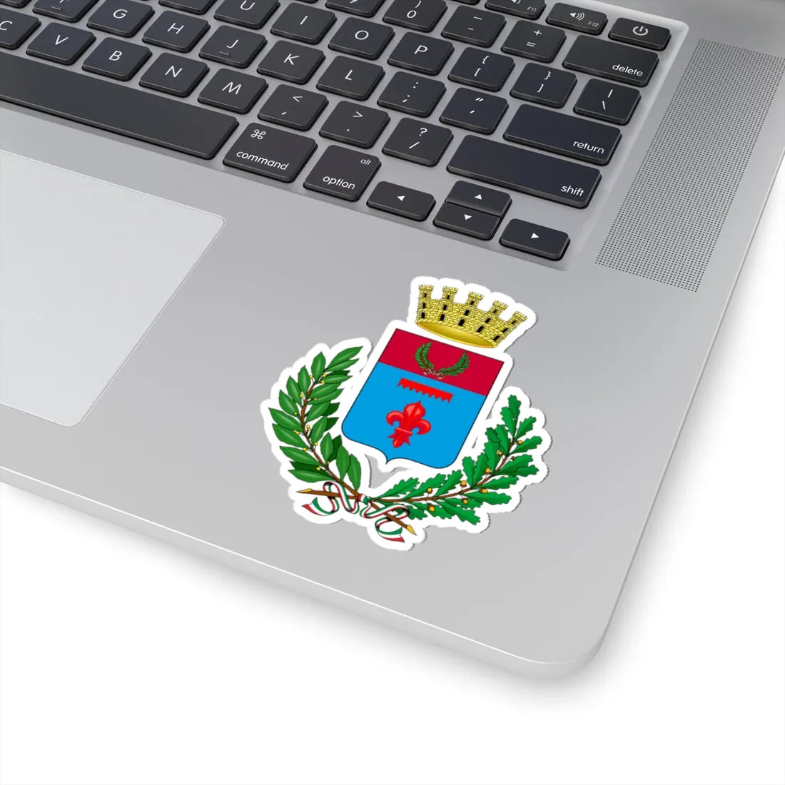 Alzano Lombardo-Stemma (Italy) (Coat of Arms) STICKER Vinyl Kiss-Cut Decal - The Sticker Space