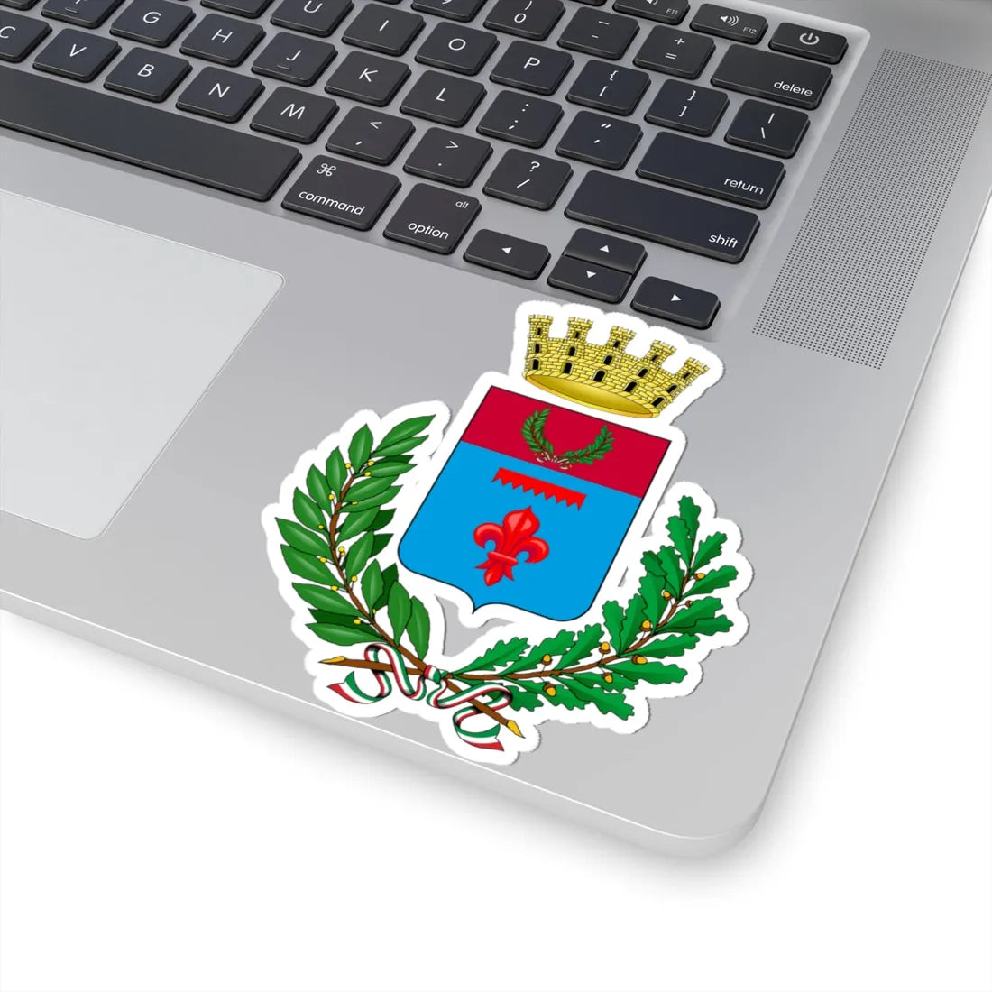Alzano Lombardo-Stemma (Italy) (Coat of Arms) STICKER Vinyl Kiss-Cut Decal - The Sticker Space