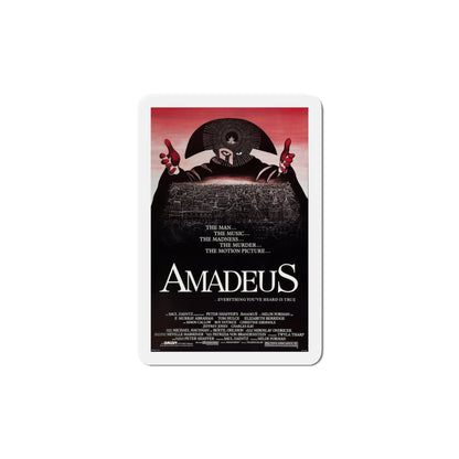 Amadeus 1984 Movie Poster Die-Cut Magnet-6 × 6"-The Sticker Space