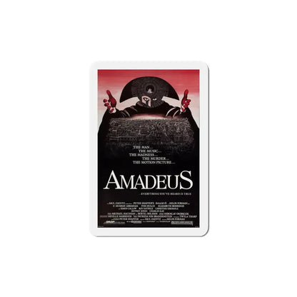 Amadeus 1984 Movie Poster Refrigerator Magnet 6 Inch - The Sticker Space