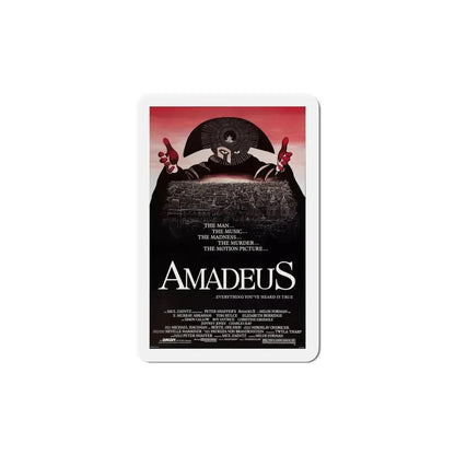 Amadeus 1984 Movie Poster Refrigerator Magnet - The Sticker Space