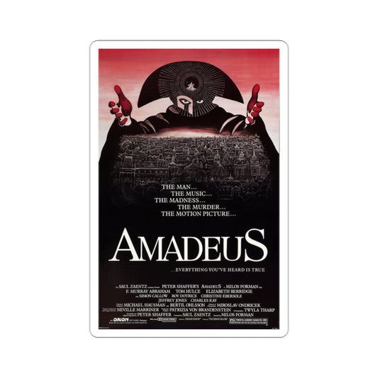 Amadeus 1984 Movie Poster STICKER Vinyl Die-Cut Decal-2 Inch-The Sticker Space