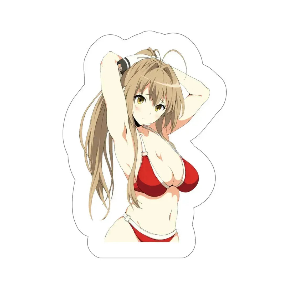 Amagi Brilliant Park - Isuzu Sento (Anime/Ecchi/Waifu) STICKER Vinyl Die-Cut Decal 6 Inch - The Sticker Space