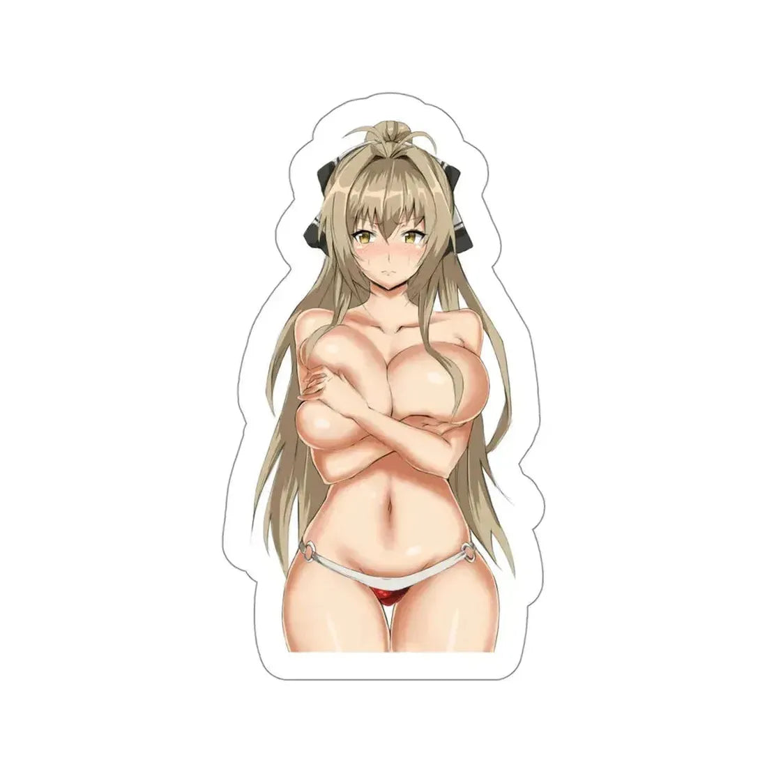 Amagi Brilliant Park - Isuzu Sento v3 (Anime/Ecchi/Waifu) STICKER Vinyl Die-Cut Decal 4 Inch - The Sticker Space