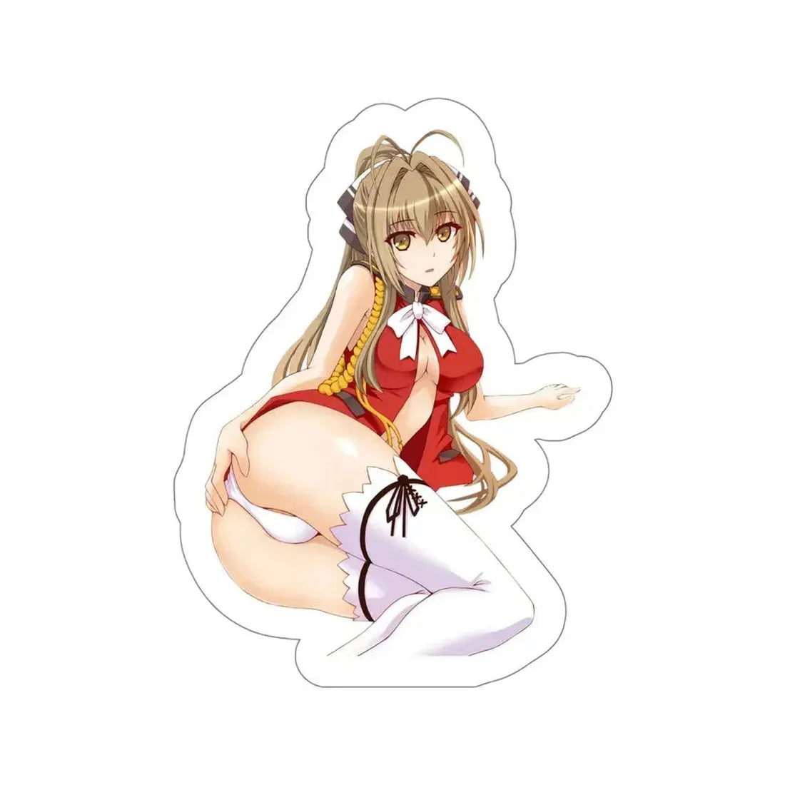 Amagi Brilliant Park - Isuzu Sento v4 (Anime/Ecchi/Waifu) STICKER Vinyl Die-Cut Decal 4 Inch - The Sticker Space