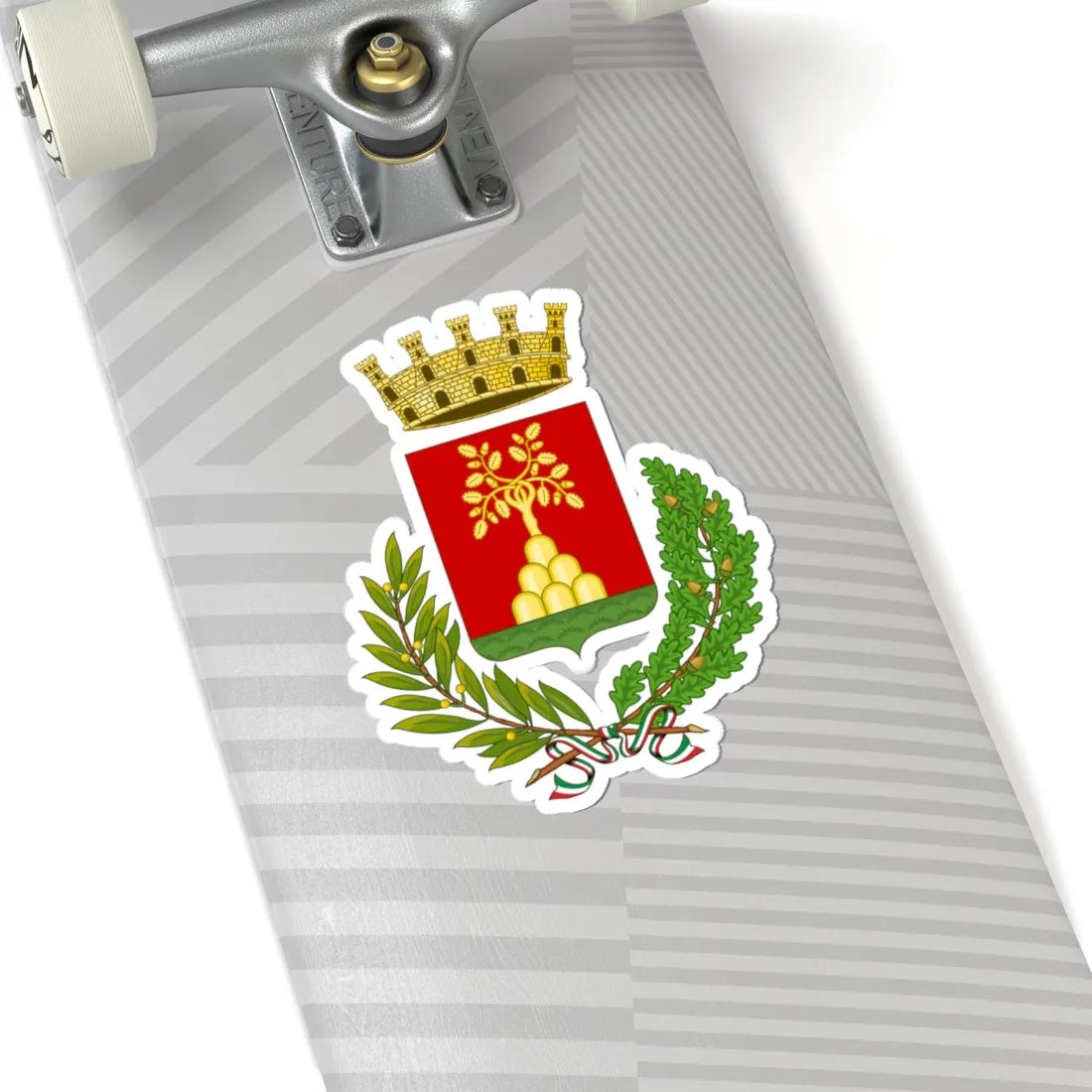 Amandola-Stemma (Italy) (Coat of Arms) STICKER Vinyl Kiss-Cut Decal - The Sticker Space