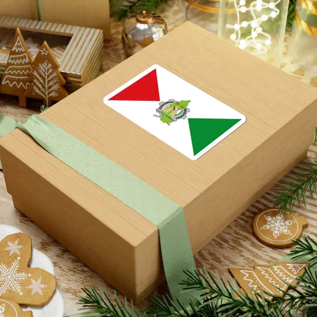 Amazonas bandera (Peru) STICKER Vinyl Kiss-Cut Decal - The Sticker Space