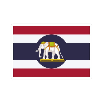 Ambassador flag of Thailand (Thailand) STICKER Vinyl Kiss-Cut Decal 2 Inch White - The Sticker Space