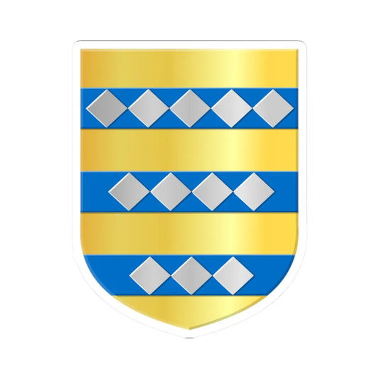 Ambt Almelo wapen (Netherlands) (Coat of Arms) STICKER Vinyl Kiss-Cut Decal 2 Inch White - The Sticker Space