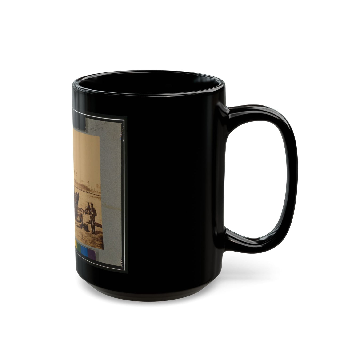 Ambulance Drill At Headquarters Army Of Potomac, Near Brandy Station, Va., March, 1864 (U.S. Civil War) Black Coffee Mug