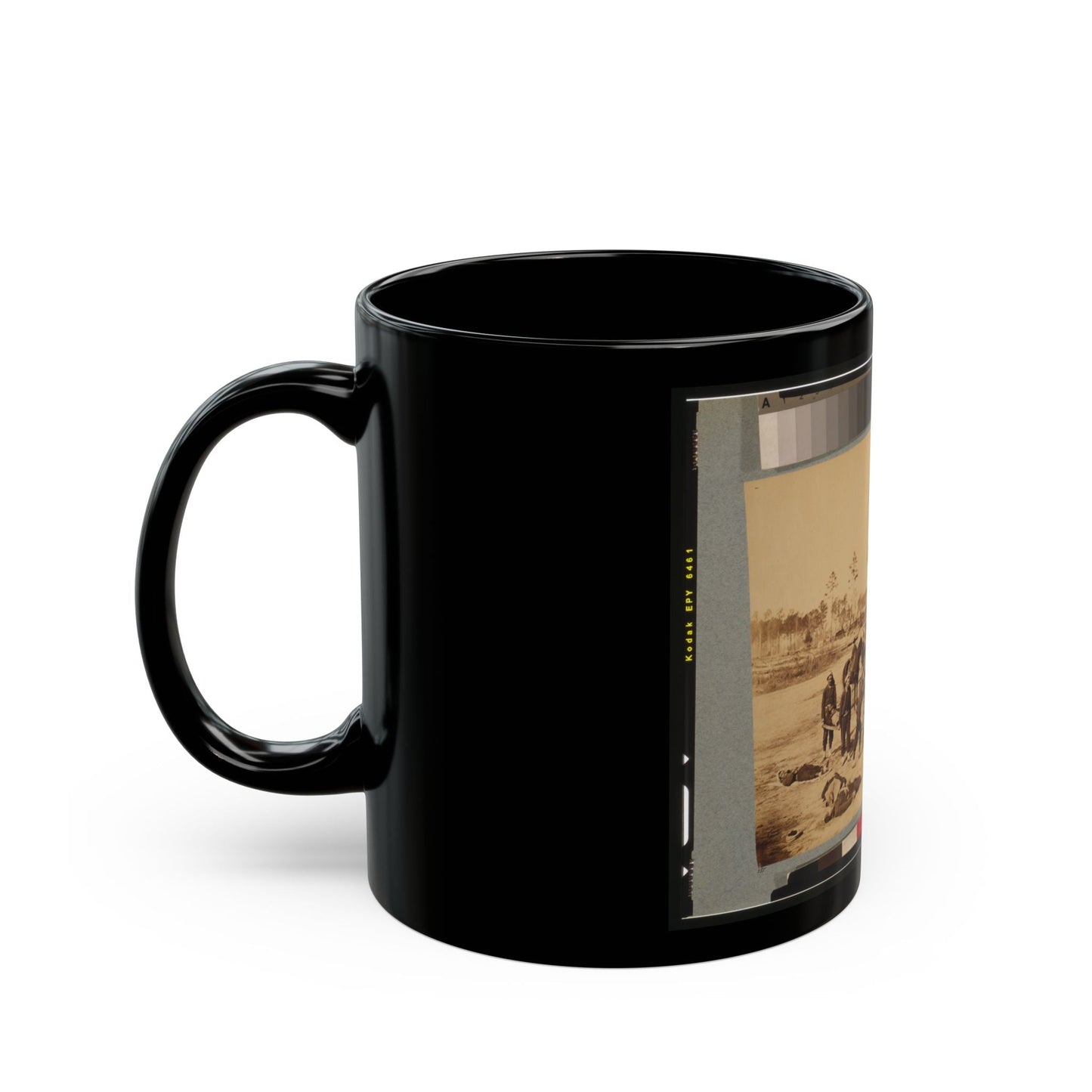 Ambulance Drill At Headquarters Army Of Potomac, Near Brandy Station, Va., March, 1864 (U.S. Civil War) Black Coffee Mug