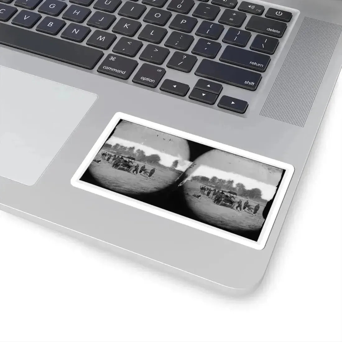 Ambulance Drill in the Field (U.S. Civil War) STICKER Vinyl Kiss-Cut Decal - The Sticker Space