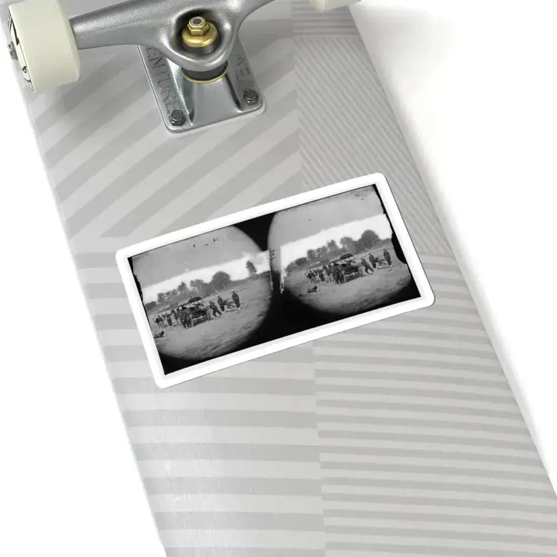 Ambulance Drill in the Field (U.S. Civil War) STICKER Vinyl Kiss-Cut Decal - The Sticker Space