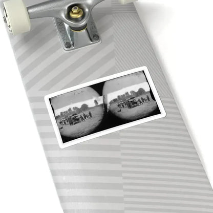 Ambulance Drill in the Field (U.S. Civil War) STICKER Vinyl Kiss-Cut Decal - The Sticker Space