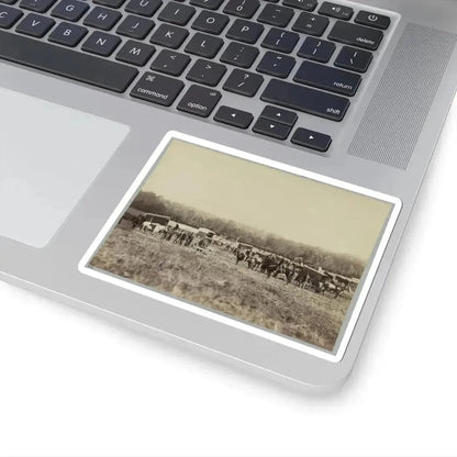 Ambulance Train, 1St Division, 2D Army Corps. (U.S. Civil War) STICKER Vinyl Kiss-Cut Decal - The Sticker Space