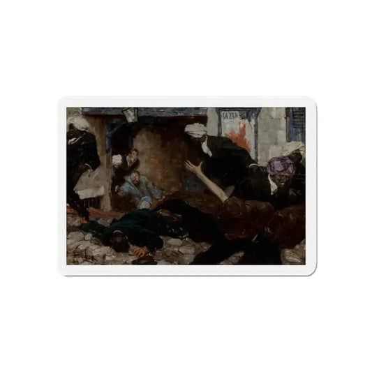 Ambush, 1926 (Magazine Illustration) Refrigerator Magnet 6 Inch - The Sticker Space