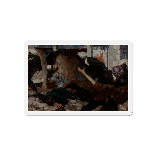 Ambush, 1926 (Magazine Illustration) Refrigerator Magnet-6 × 6"-The Sticker Space