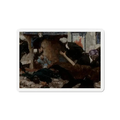 Ambush, 1926 (Magazine Illustration) Refrigerator Magnet - The Sticker Space