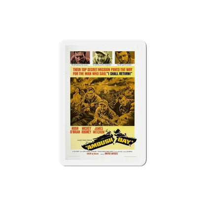 Ambush Bay 1966 Movie Poster Refrigerator Magnet 4 Inch - The Sticker Space