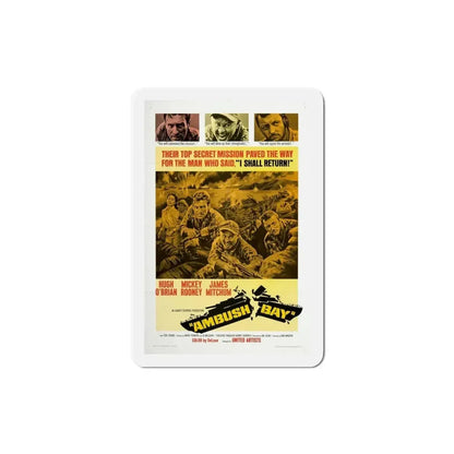 Ambush Bay 1966 Movie Poster Refrigerator Magnet - The Sticker Space