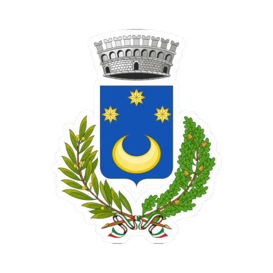 Ameglia-Stemma (Italy) (Coat of Arms) STICKER Vinyl Kiss-Cut Decal 2 Inch White - The Sticker Space