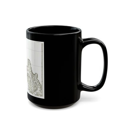 America - NorthWest Coast (1898) (Map) Black Coffee Mug-The Sticker Space