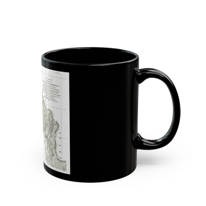 America - NorthWest Coast (1899) (Map) Black Coffee Mug-The Sticker Space