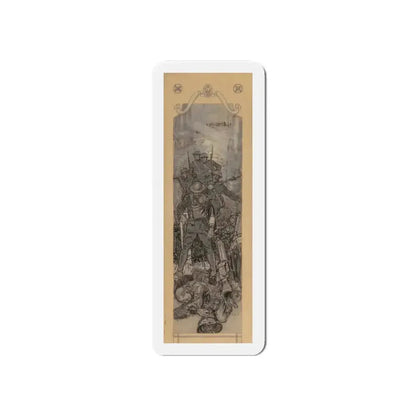 America's Greatest Battle, Collier's magazine story illustration, March 22, 1919 (Magazine Illustration) Refrigerator Magnet - The Sticker Space