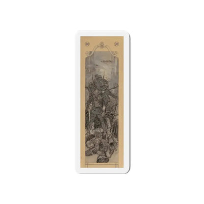 America's Greatest Battle, Collier's magazine story illustration, March 22, 1919 (Magazine Illustration) Refrigerator Magnet - The Sticker Space