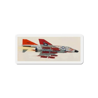 America's Hottest Jet, Popular Science magazine cover, May 1962 (Magazine Illustration) Refrigerator Magnet - The Sticker Space