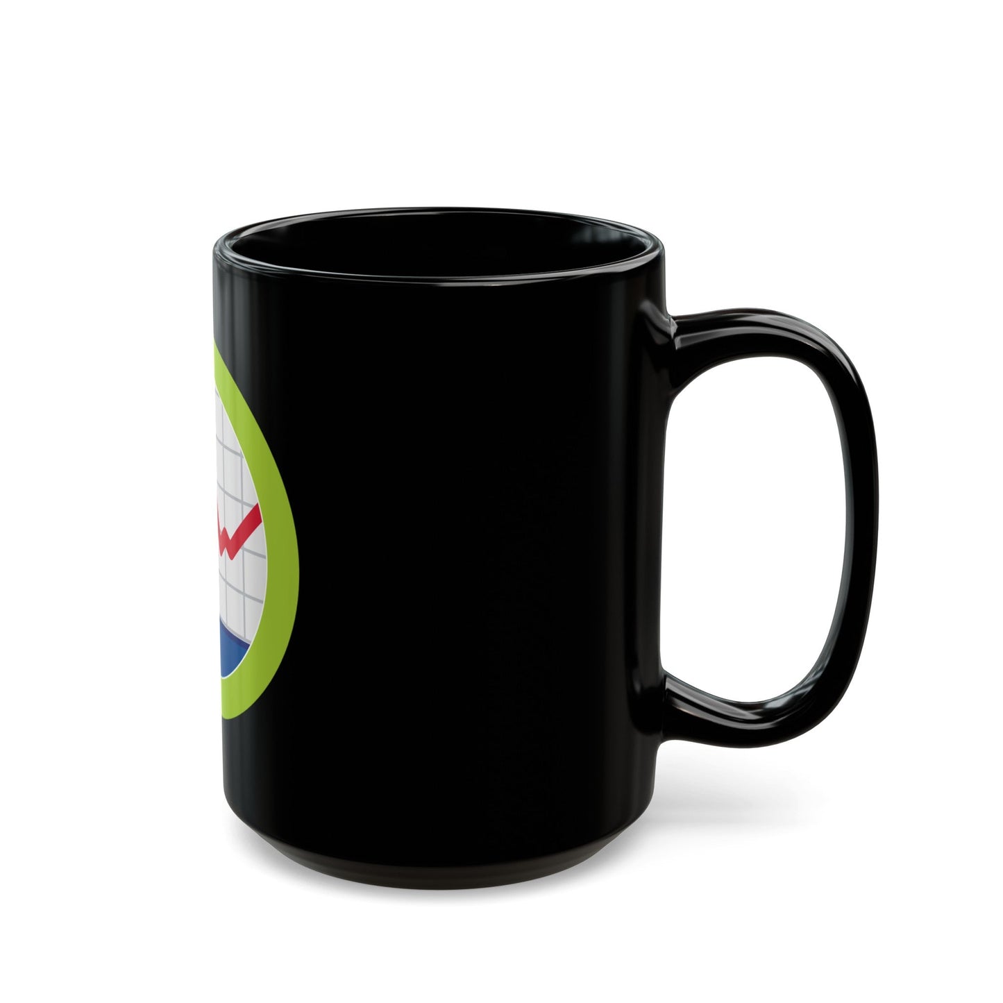 American Business (Boy Scout Merit Badge) Black Coffee Mug-The Sticker Space