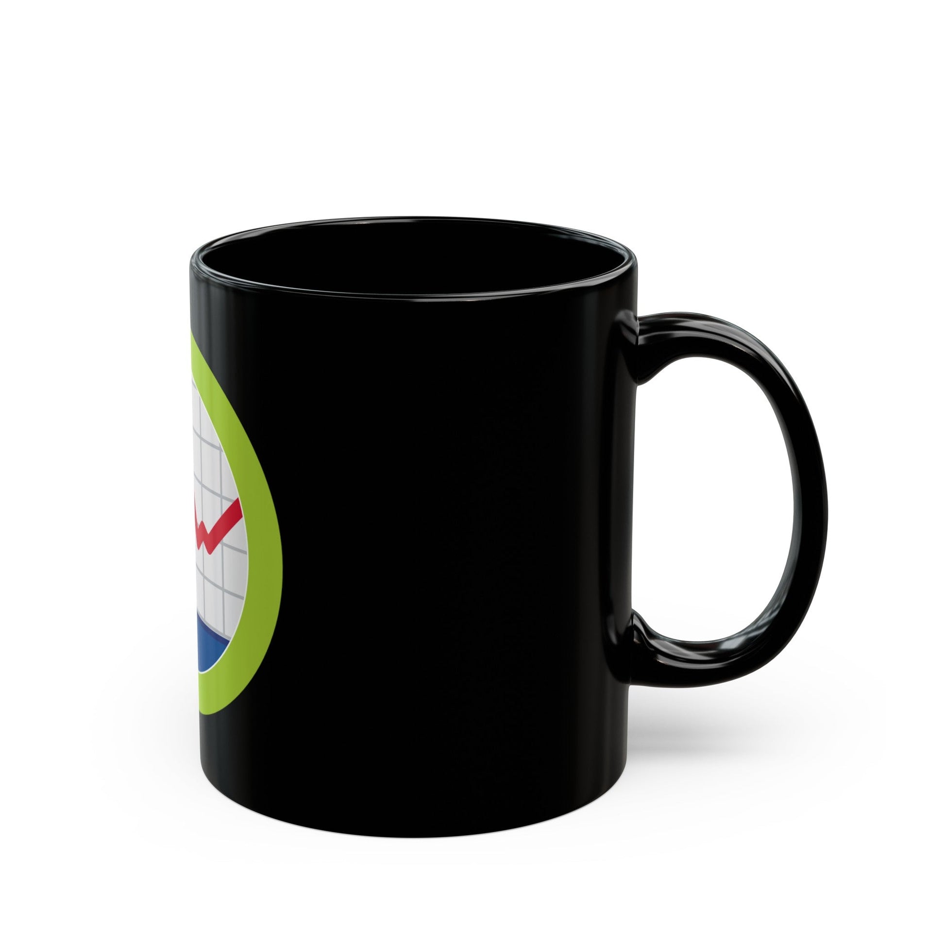 American Business (Boy Scout Merit Badge) Black Coffee Mug-The Sticker Space