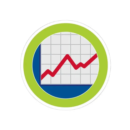 American Business (Boy Scout Merit Badge) STICKER Vinyl Kiss-Cut Decal 4 Inch White - The Sticker Space