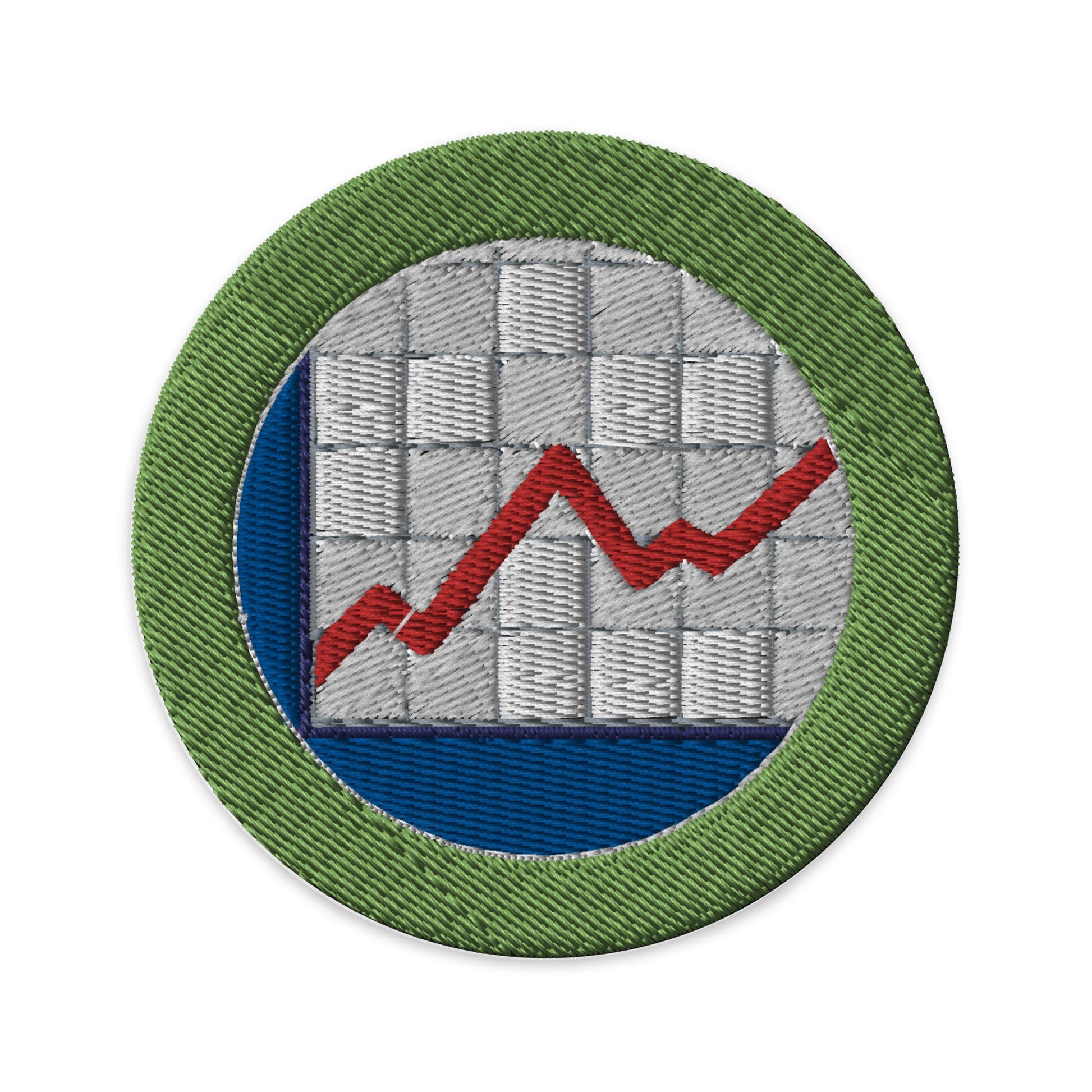 American Business (Boy Scouts Merit Badge) Embroidered Patch-Black-The Sticker Space