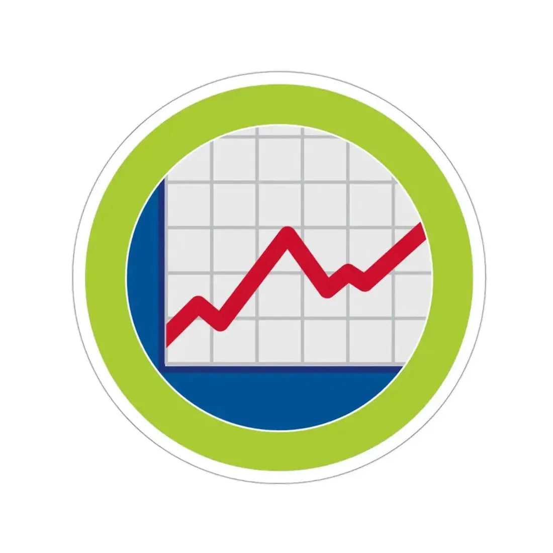 American Business (Boy Scouts Merit Badge) STICKER Vinyl Die-Cut Decal 3 Inch - The Sticker Space