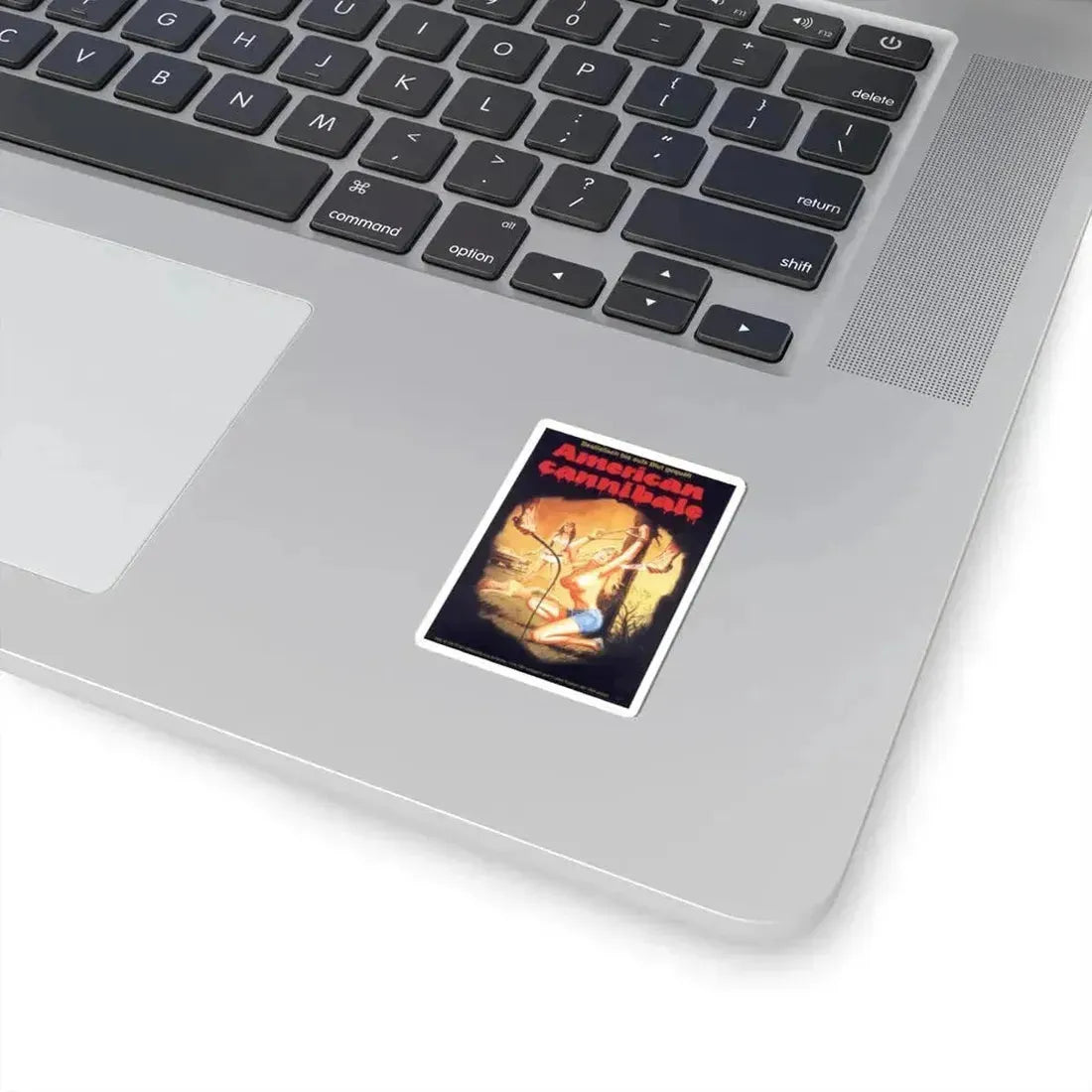 AMERICAN CANNIBALE (AKA SNUFF) 1975 Movie Poster - STICKER Vinyl Kiss-Cut Decal - The Sticker Space