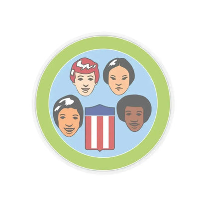 American Cultures (Boy Scout Merit Badge) STICKER Vinyl Kiss-Cut Decal 2 Inch Transparent - The Sticker Space