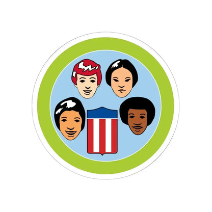 American Cultures (Boy Scout Merit Badge) STICKER Vinyl Kiss-Cut Decal 6 Inch White - The Sticker Space