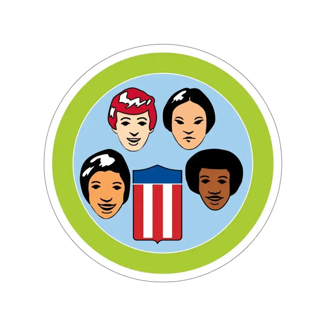 American Cultures (Boy Scouts Merit Badge) STICKER Vinyl Die-Cut Decal 5 Inch - The Sticker Space