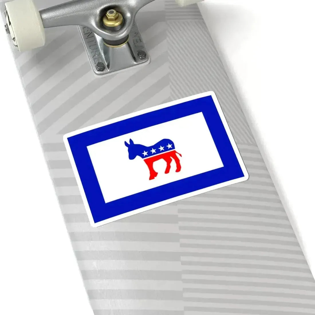 American Democratic Flag (United States) STICKER Vinyl Kiss-Cut Decal - The Sticker Space