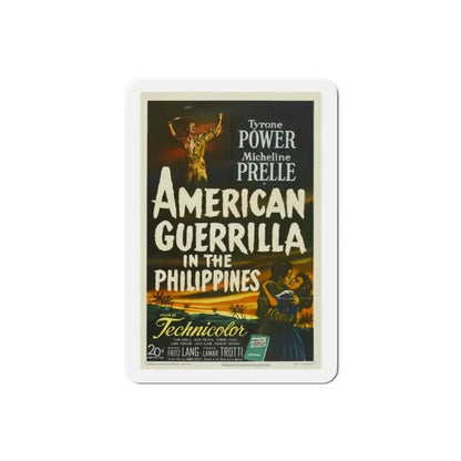 American Guerrilla in the Philippines 1950 Movie Poster Refrigerator Magnet - The Sticker Space