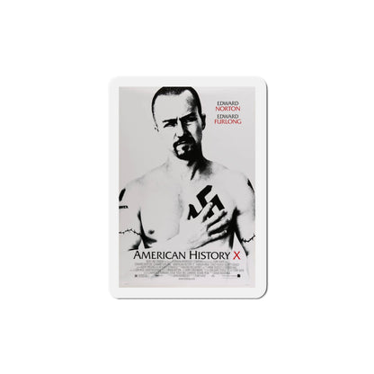 American History X 1998 Movie Poster Die-Cut Magnet-5" x 5"-The Sticker Space