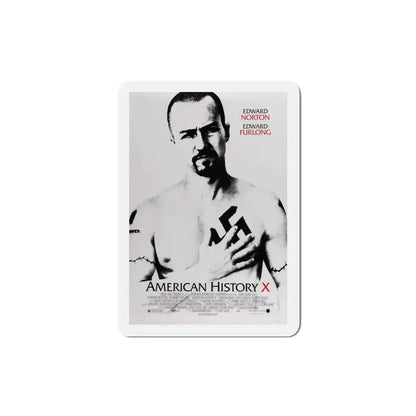 American History X 1998 Movie Poster Refrigerator Magnet 3 Inch - The Sticker Space