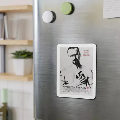 American History X 1998 Movie Poster Refrigerator Magnet - The Sticker Space