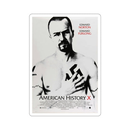 American History X 1998 Movie Poster STICKER Vinyl Die-Cut Decal-3 Inch-The Sticker Space