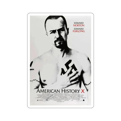 American History X 1998 Movie Poster STICKER Vinyl Die-Cut Decal 6 Inch - The Sticker Space