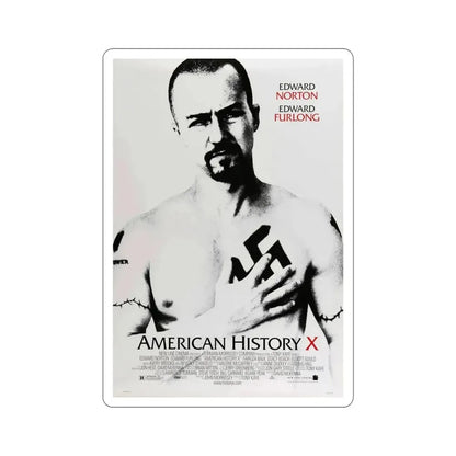 American History X 1998 Movie Poster STICKER Vinyl Die-Cut Decal - The Sticker Space